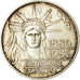 Coin, France, Statue de la Liberté, 100 Francs, 1986, EF(40-45), Silver