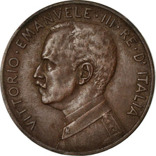 Coin, Italy, Vittorio Emanuele III, 5 Centesimi, 1918, Rome, EF(40-45), Bronze