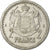 Coin, Monaco, 2 Francs, Undated (1943), EF(40-45), Aluminum, Gadoury:MC 133