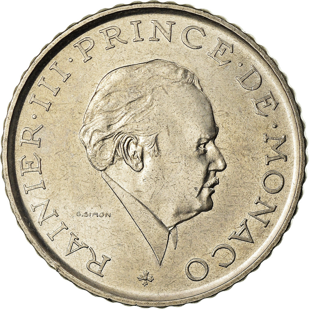 Munten, Monaco, Rainier III, 2 Francs, 1979, Paris, PR, Nickel, KM:157