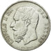 Moneta, Belgia, Leopold II, 5 Francs, 5 Frank, 1876, AU(50-53), Srebro, KM:24