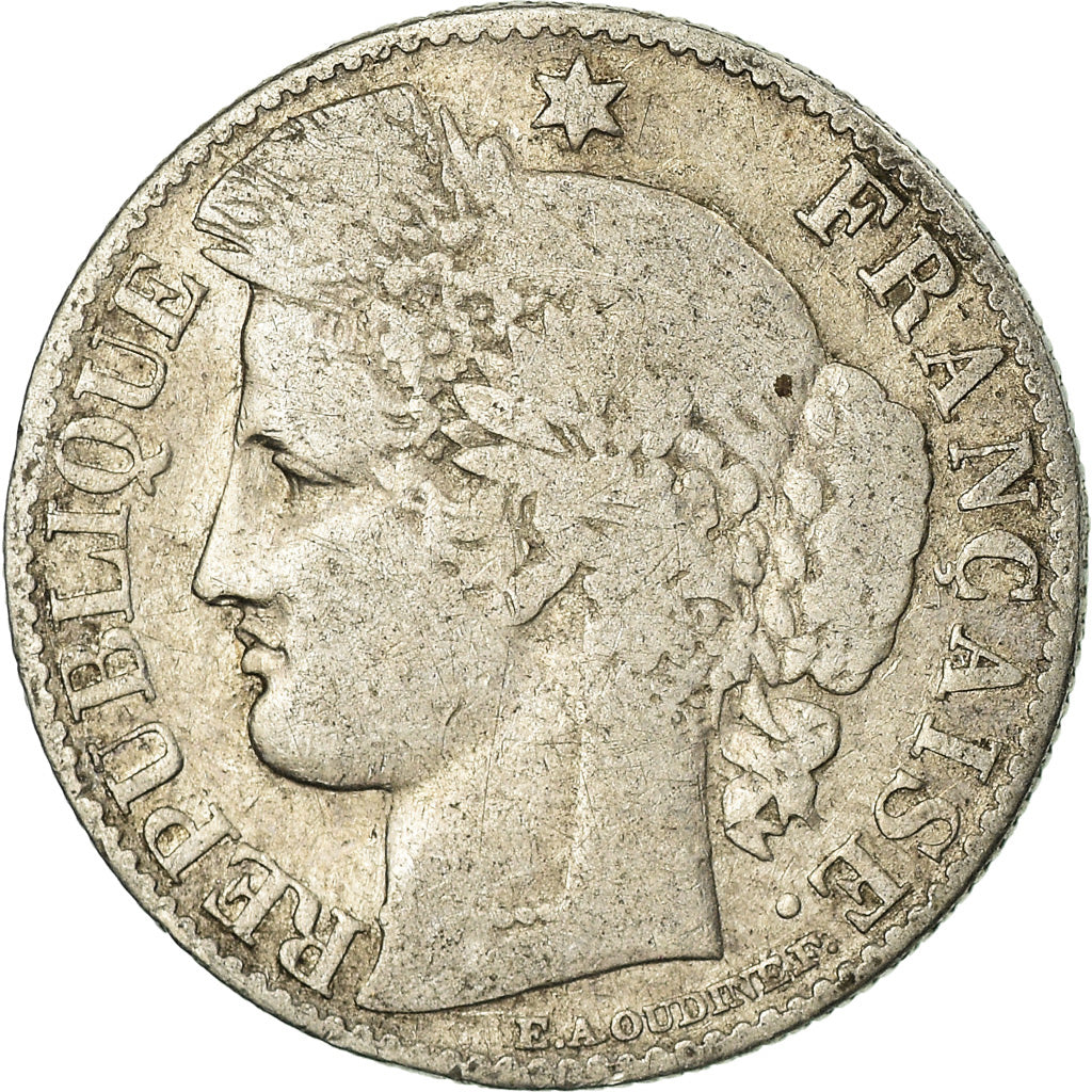 Münze, Frankreich, Cérès, 50 Centimes, 1895, Paris, S, Silber, KM:834.1