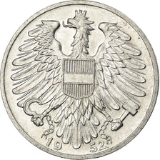 Coin, Austria, Schilling, 1952, AU(55-58), Aluminum, KM:2871