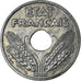 Coin, France, État français, 10 Centimes, 1943, Paris, EF(40-45), Zinc