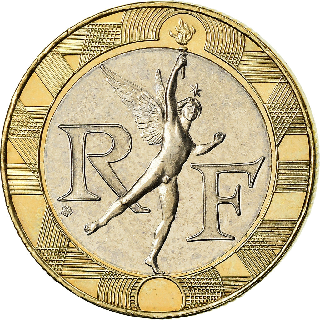 Moneta, Francia, Génie, 10 Francs, 2001, Paris, BU, FDC, Alluminio-bronzo