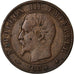 Moneta, Francia, Napoleon III, Napoléon III, 5 Centimes, 1854, Strasbourg, MB+