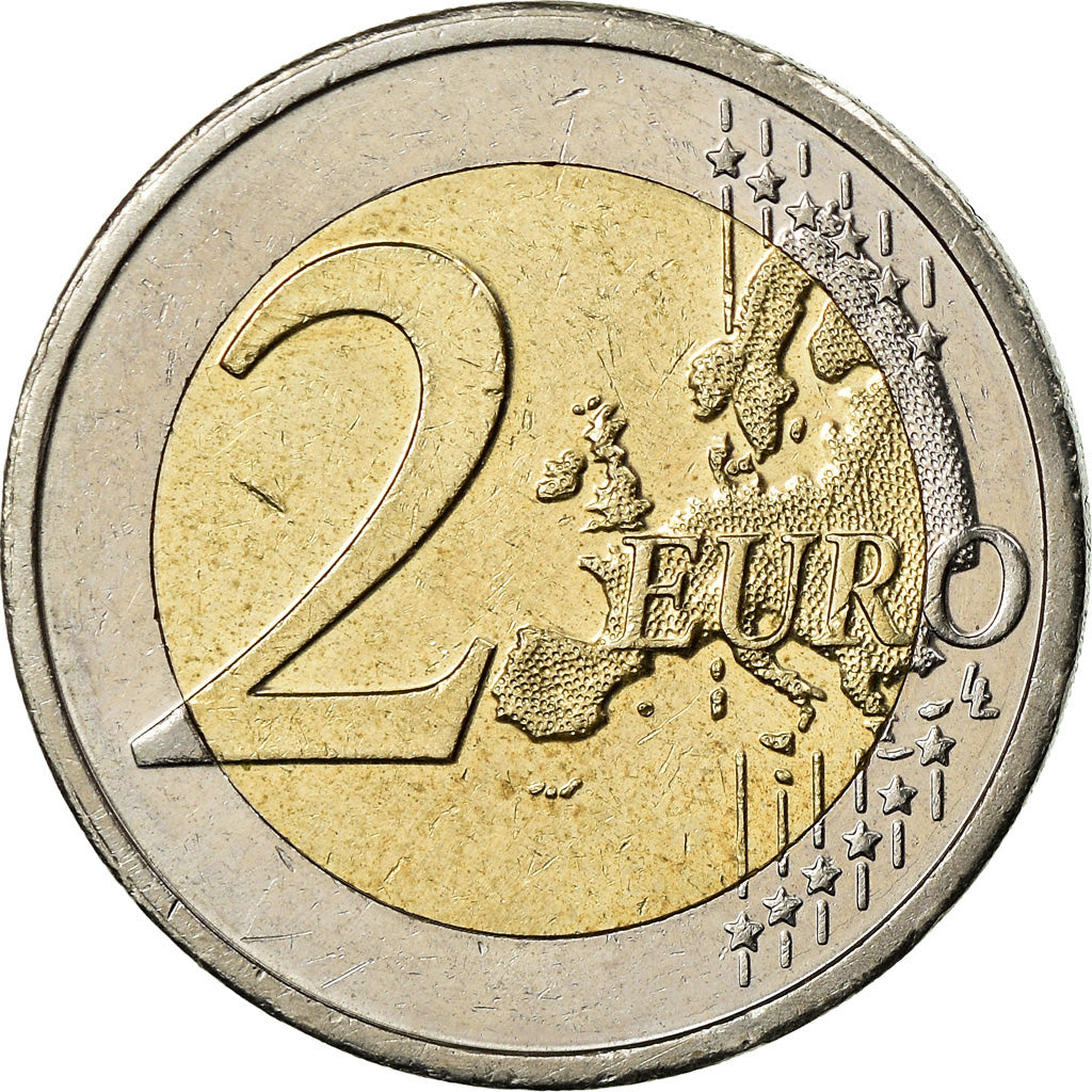 Nederland, 2 Euro, EMU, 2009, ZF, Bi-Metallic