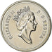 Coin, Canada, Elizabeth II, 5 Cents, 1992, Royal Canadian Mint, Ottawa