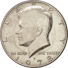 United States, Kennedy Half Dollar, 1978, Denver, AU(50-53), KM A202b