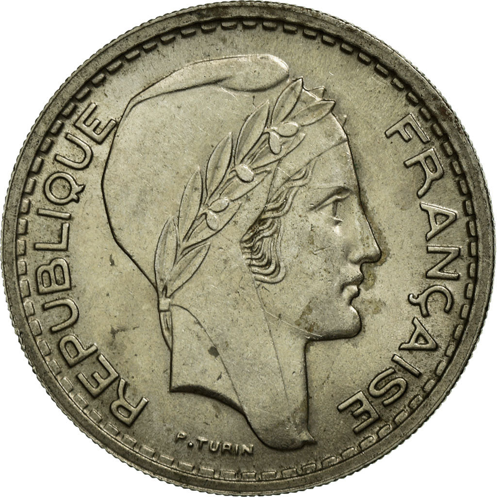 Coin, France, Turin, 10 Francs, 1948, Beaumont le Roger, AU(55-58)