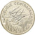 Munten, Centraal Afrikaanse Republiek, 100 Francs, 1975, ESSAI, FDC, Nickel