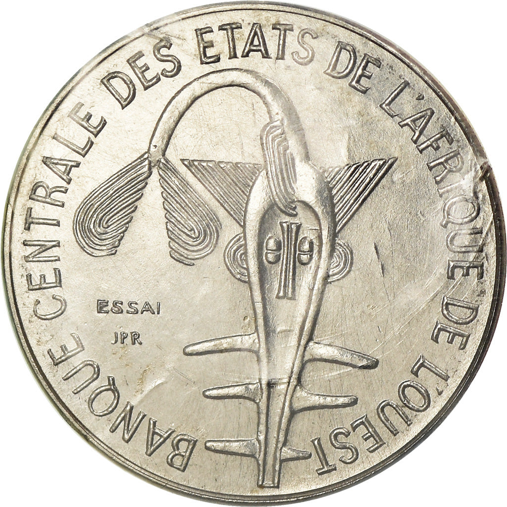 Moneda, Estados del África central, Franc, 1976, Paris, ESSAI, FDC, Hierro