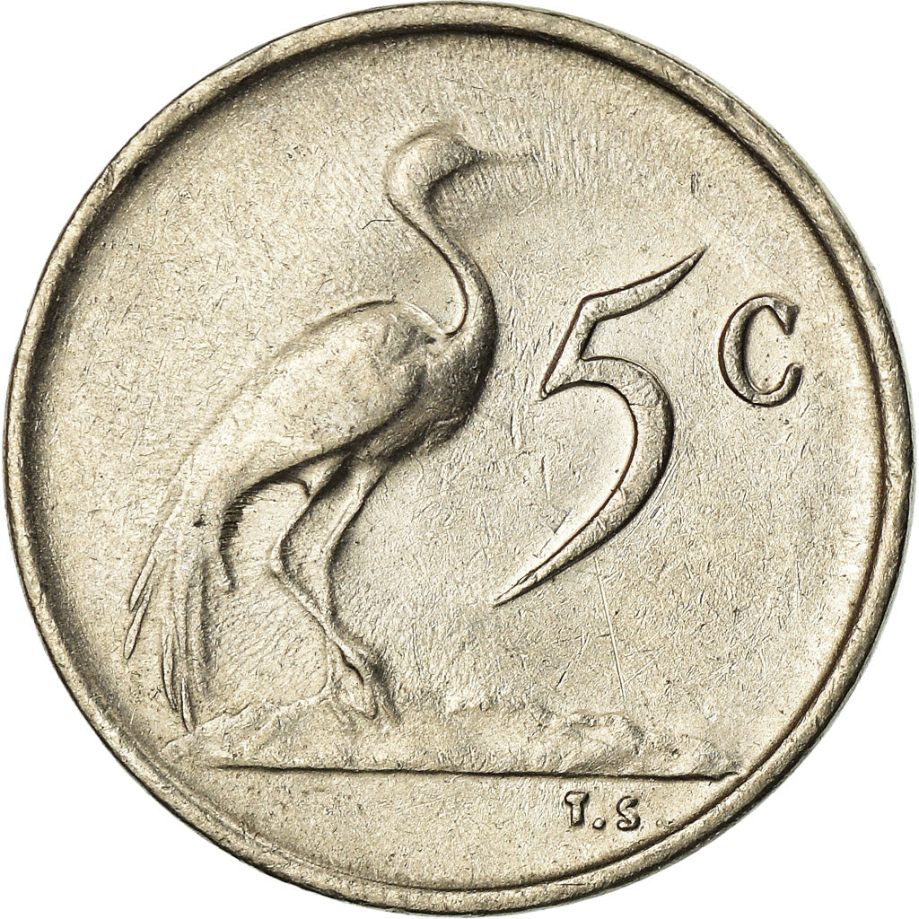 Monnaie, Afrique du Sud, 5 Cents, 1969, TTB, Nickel, KM:67.1