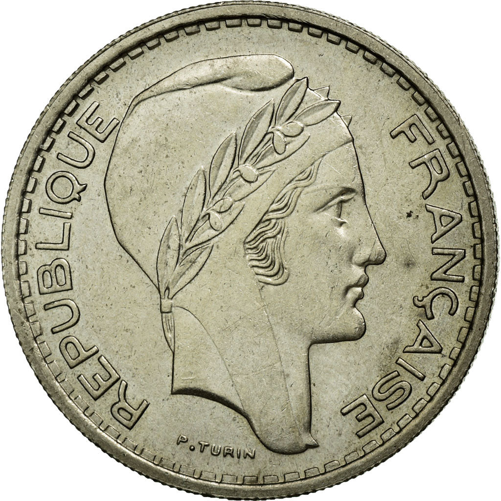 Coin, France, Turin, 10 Francs, 1948, Paris, AU(55-58), Copper-nickel, KM:909.1