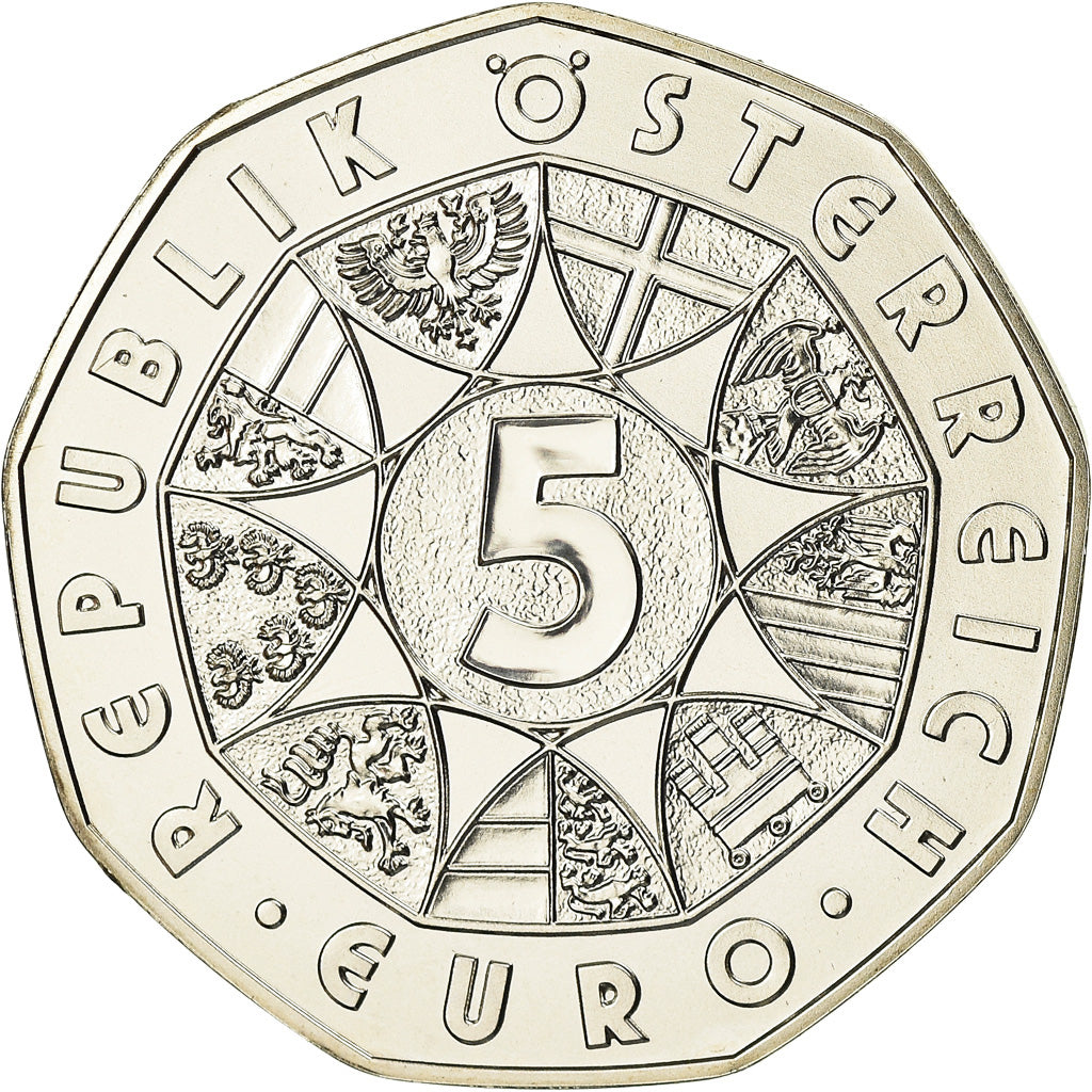 Austria, 5 Euro, 2013, FDC, FDC, Argento, KM:3216a