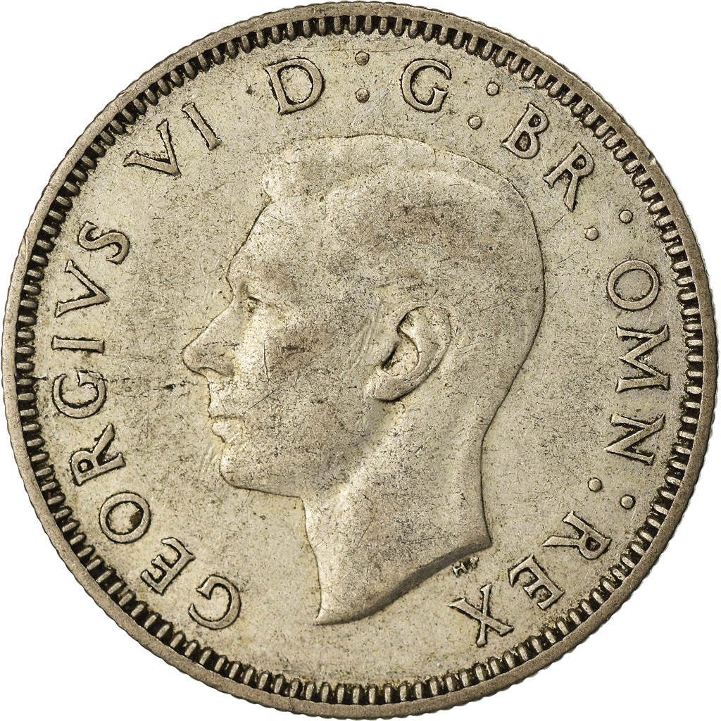 Coin, Great Britain, George VI, Shilling, 1939, VF(30-35), Silver, KM:854