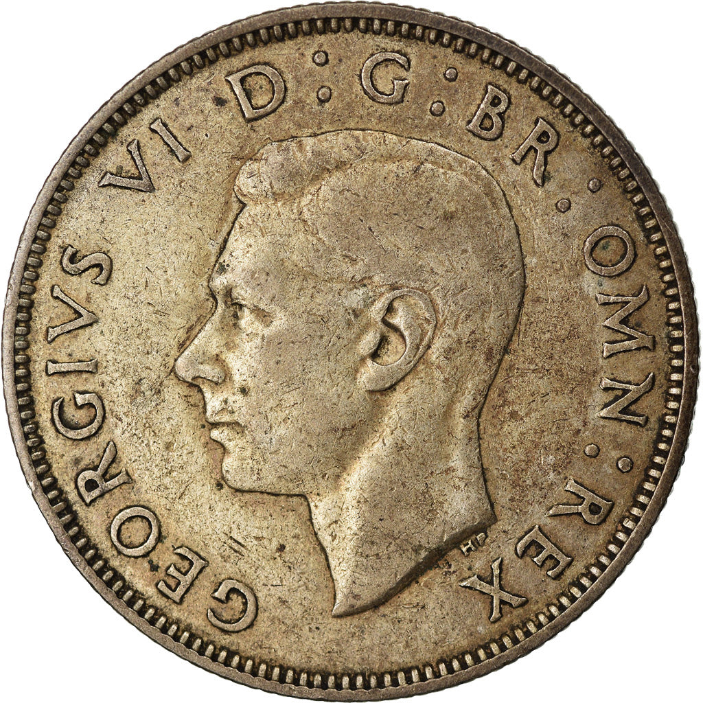 Coin, Great Britain, George VI, Florin, Two Shillings, 1939, EF(40-45), Silver