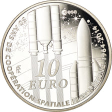 France, 10 Euro, 50 ans de la recherche spatiale européenne, 2014, BE