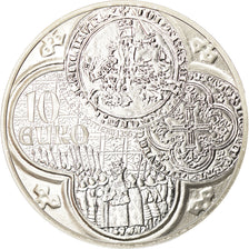 France, 10 Euro, Semeuse - Franc à cheval, 2015, BE, FDC, Argent, Gadoury:EU740