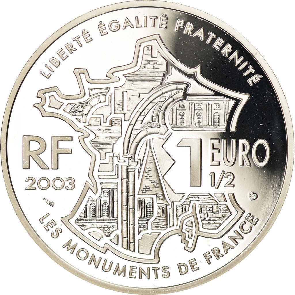 Frankreich, 1-1/2 Euro, 2003, BE, STGL, Silber, Gadoury:EU59, KM:1355