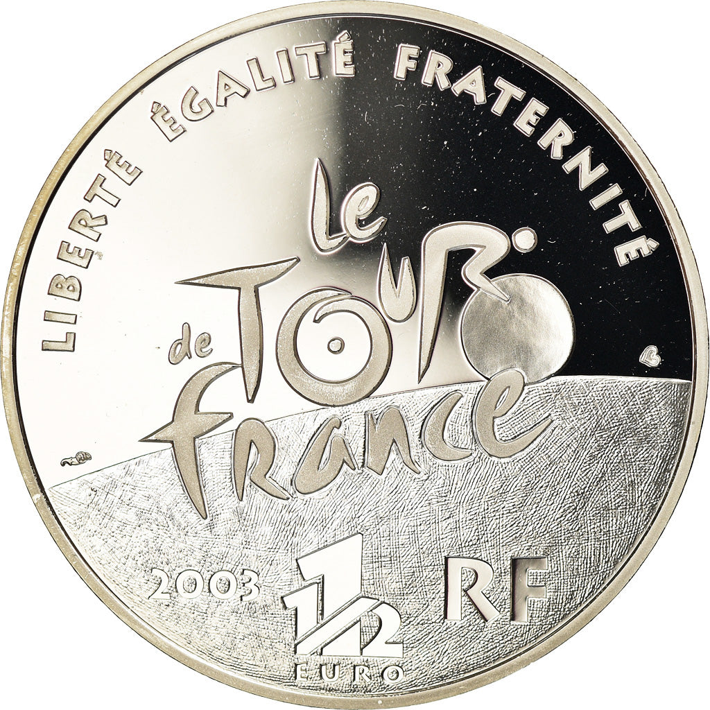 France, 1-1/2 Euro, 2003, BE, FDC, Argent, Gadoury:EU71, KM:1324