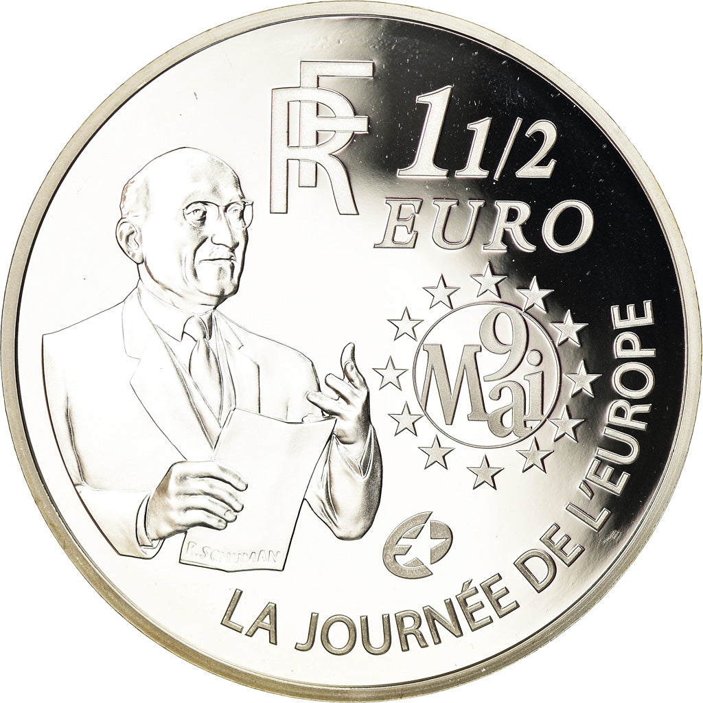 Monnaie, France, 1-1/2 Euro, 2006, Paris, Proof, FDC, Argent, KM:2037