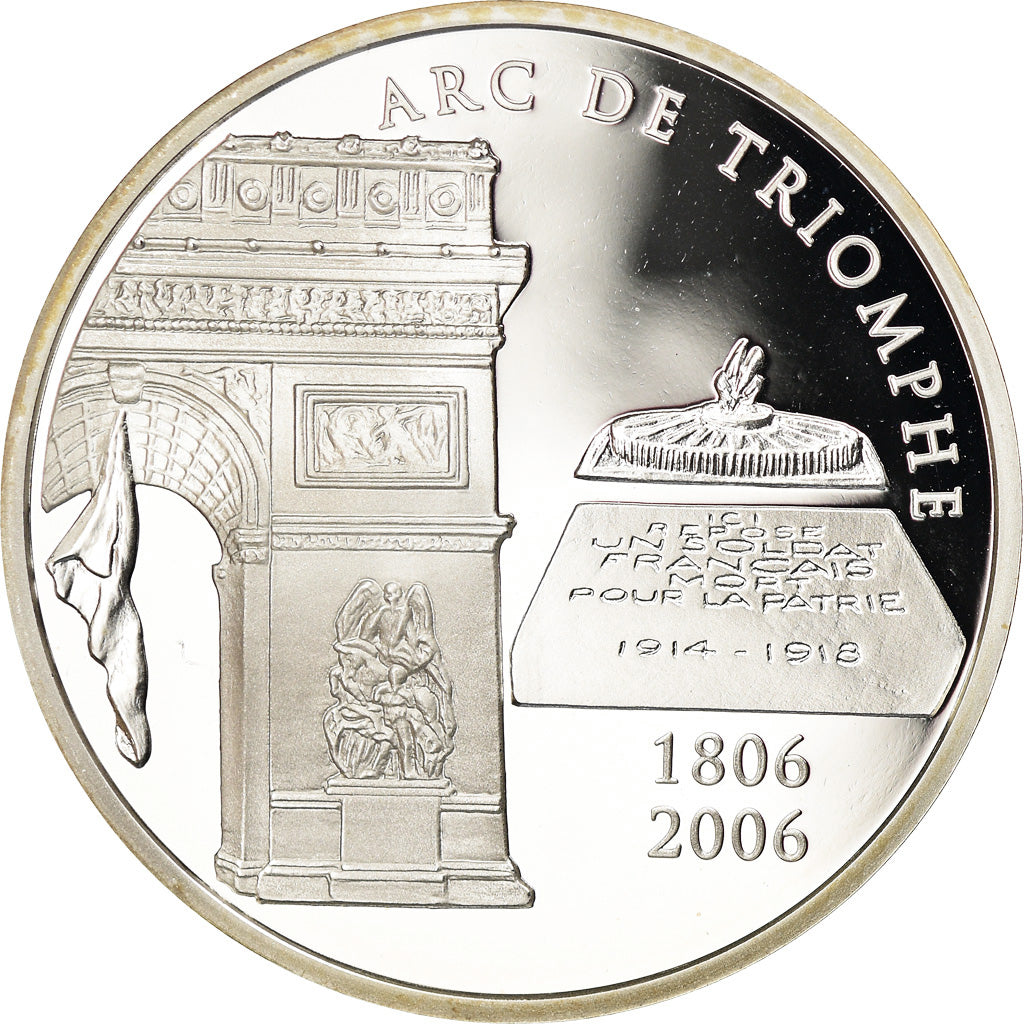 France, 1-1/2 Euro, 2006, BE, MS(65-70), Silver, Gadoury:EU212, KM:1456