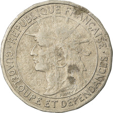 Coin, Guadeloupe, Franc, 1903, VF(30-35), Copper-nickel, KM:46, Lecompte:57