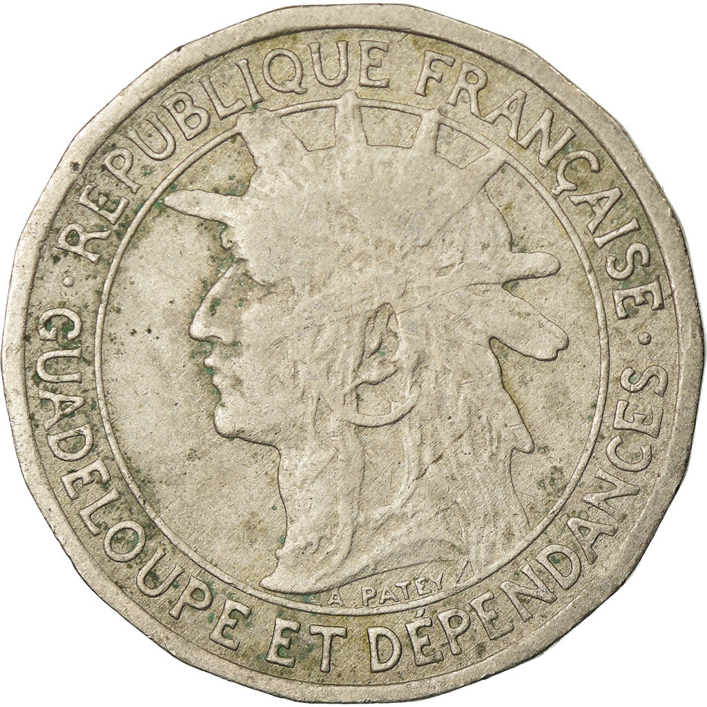 Coin, Guadeloupe, 50 Centimes, 1903, Paris, VF(30-35), Copper-nickel, KM:45