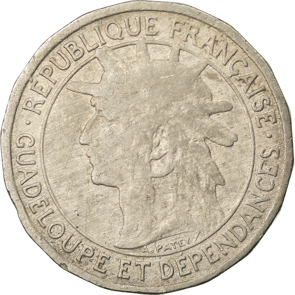 Coin, Guadeloupe, 50 Centimes, 1903, Paris, VF(30-35), Copper-nickel, KM:45