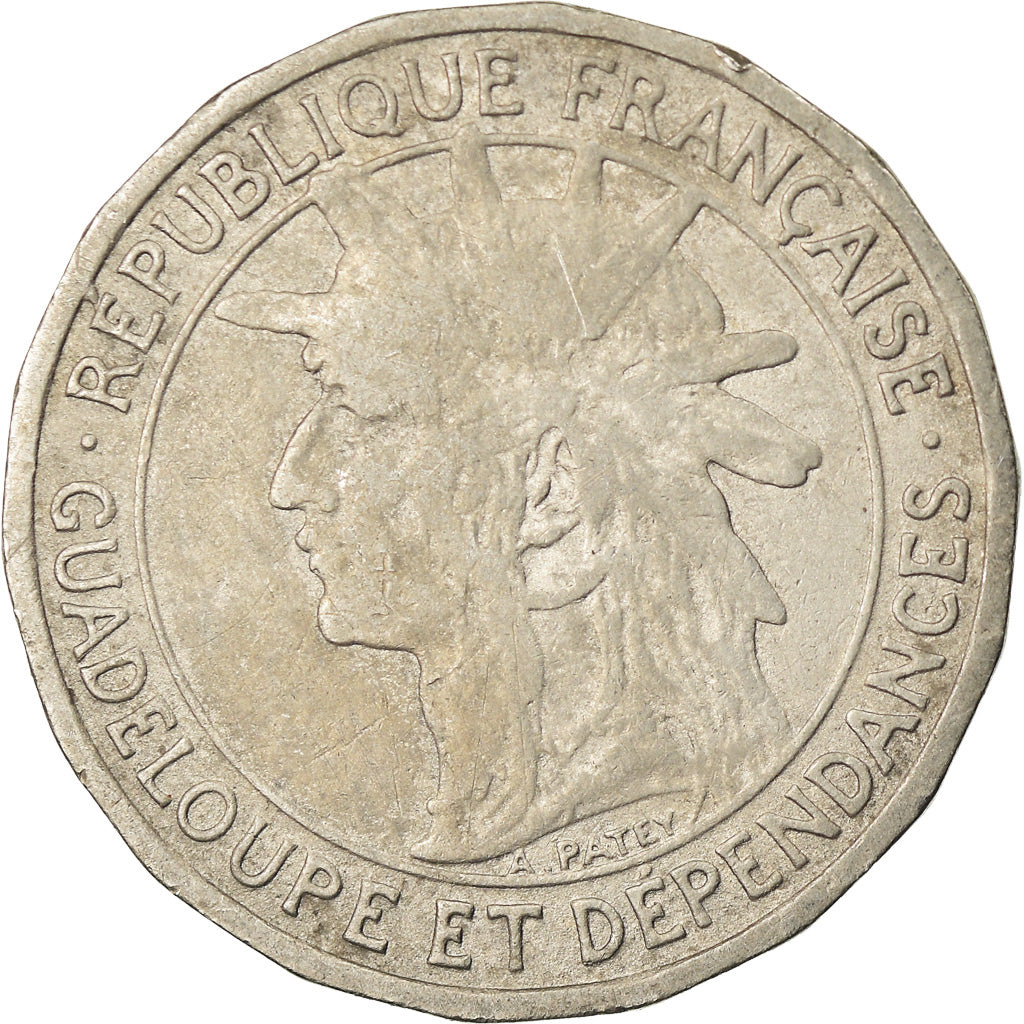 Coin, Guadeloupe, 50 Centimes, 1903, Paris, VF(20-25), Copper-nickel, KM:45
