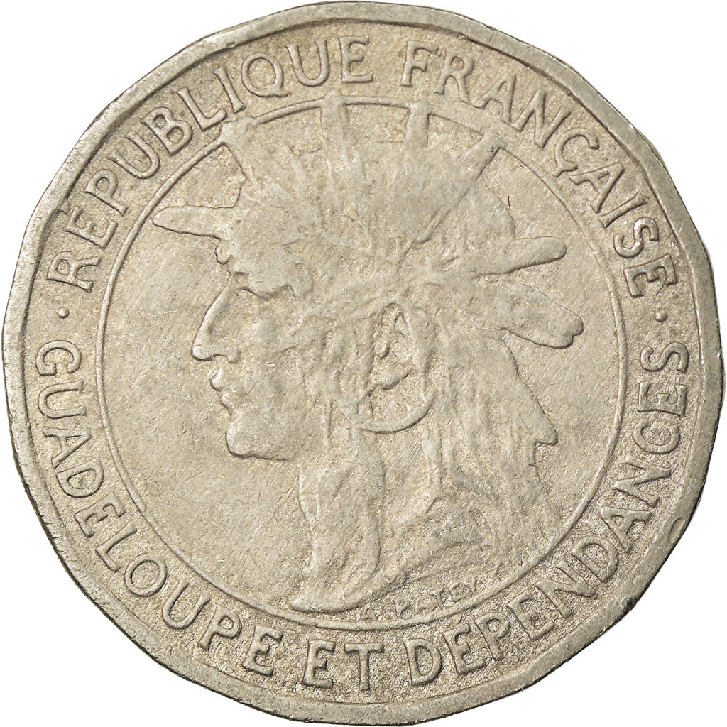 Coin, Guadeloupe, 50 Centimes, 1903, Paris, VF(20-25), Copper-nickel, KM:45
