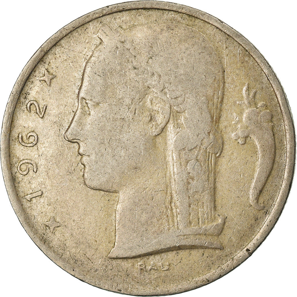 Monnaie, Belgique, 5 Francs, 5 Frank, 1962, TB+, Copper-nickel, KM:135.1