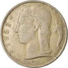 Monnaie, Belgique, 5 Francs, 5 Frank, 1962, TB+, Copper-nickel, KM:135.1