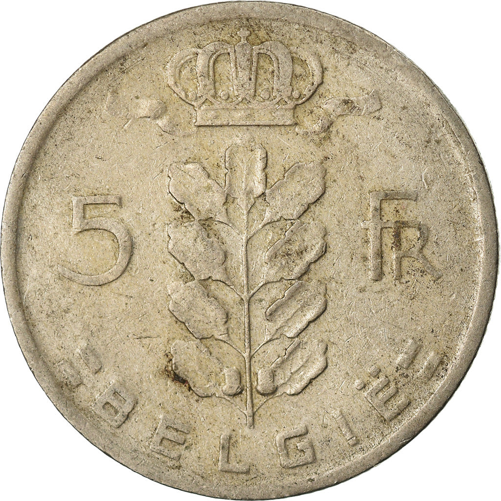 Monnaie, Belgique, 5 Francs, 5 Frank, 1962, TB+, Copper-nickel, KM:135.1
