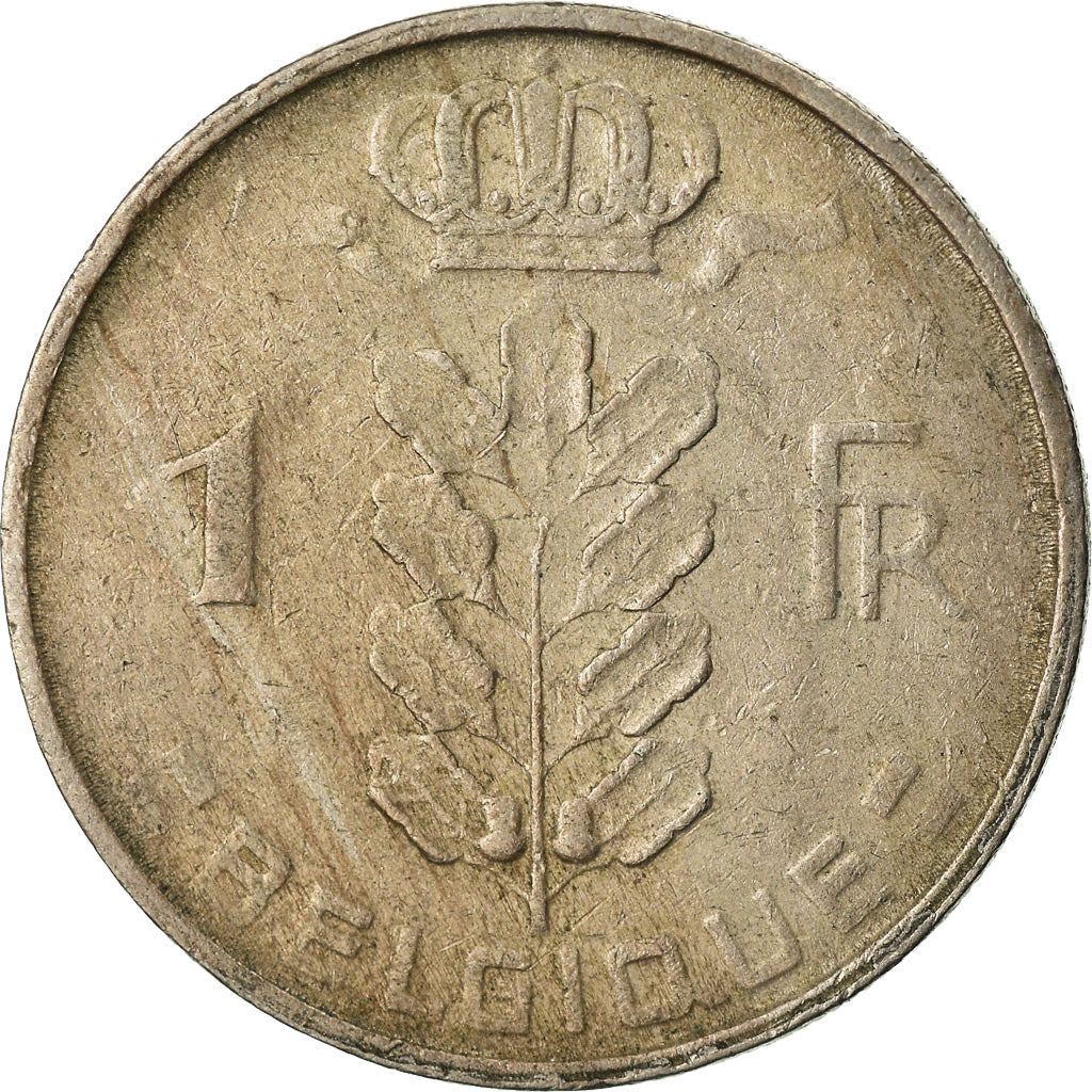 Coin, Belgium, Franc, 1968, VF(30-35), Copper-nickel, KM:142.1