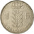 Moneda, Bélgica, Franc, 1974, BC+, Cobre - níquel, KM:142.1