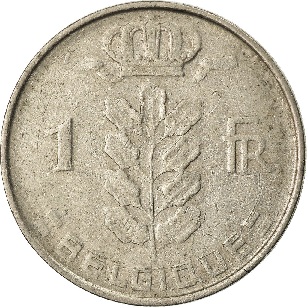 Moneta, Belgia, Franc, 1963, VF(20-25), Miedź-Nikiel, KM:142.1