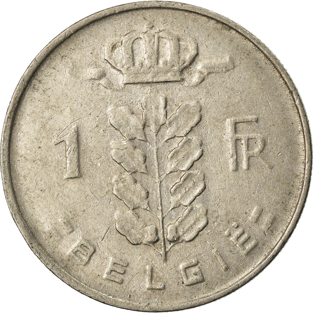 Coin, Belgium, Franc, 1966, VF(30-35), Copper-nickel, KM:143.1