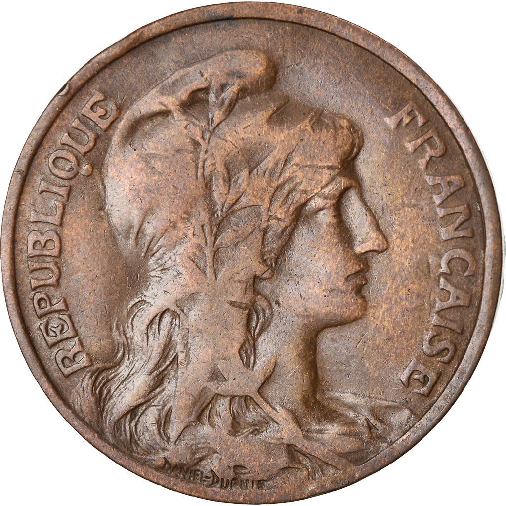 Coin, France, Dupuis, 10 Centimes, 1909, Paris, VF(30-35), Bronze, KM:843