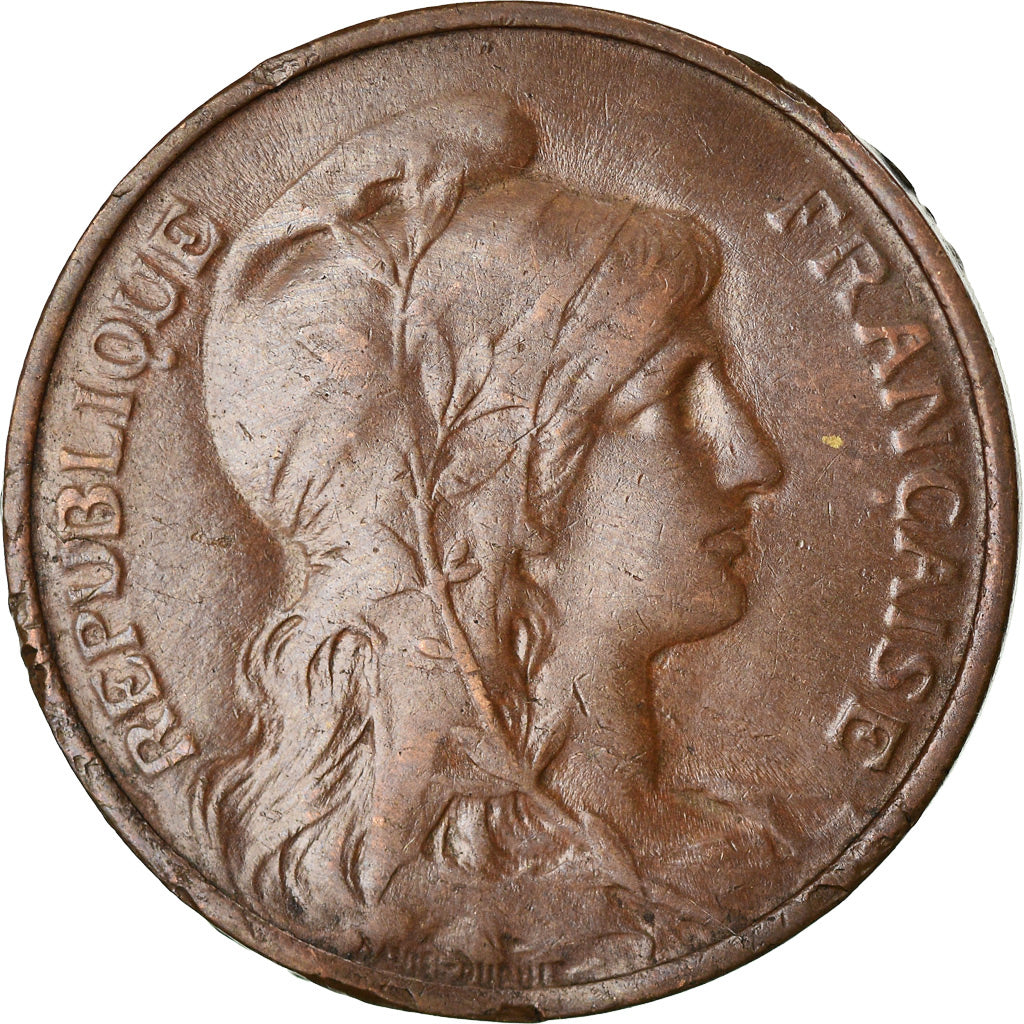 Coin, France, Dupuis, 5 Centimes, 1920, Paris, VF(30-35), Bronze, KM:842