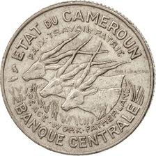 Cameroon, 100 Francs, 1967, Paris, EF(40-45), Nickel, KM:14