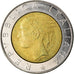Coin, Italy, 500 Lire, 1984, EF(40-45), Bi-Metallic, KM:111