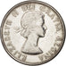 Canada, Elizabeth II, 50 Cents,1961,Royal Canadian Mint,Ottawa, AU(50-53),KM 56
