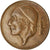 Moeda, Bélgica, Baudouin I, 50 Centimes, 1965, EF(40-45), Bronze, KM:149.1