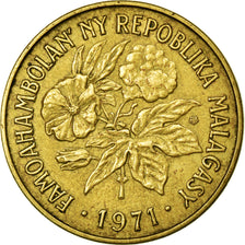 Monnaie, Madagascar, 20 Francs, 4 Ariary, 1971, Paris, TTB, Aluminum-Bronze