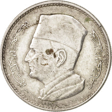 Morocco, Mohammed V, Dirham, 1960, Paris, EF(40-45), Silver, KM:55