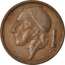 Münze, Belgien, 20 Centimes, 1963, SS, Bronze, KM:146