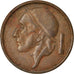 Münze, Belgien, 20 Centimes, 1963, SS, Bronze, KM:146