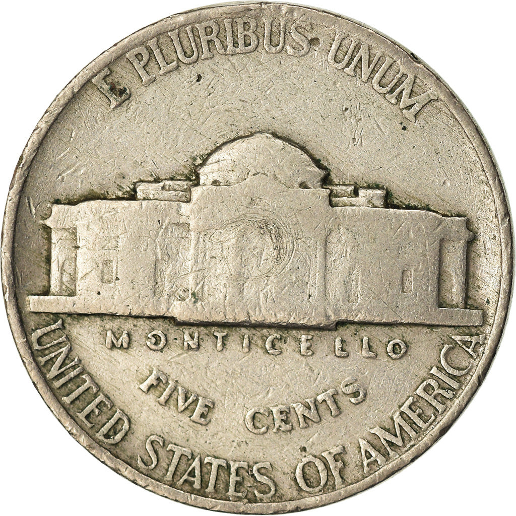 Münze, Vereinigte Staaten, Jefferson Nickel, 5 Cents, 1940, U.S. Mint